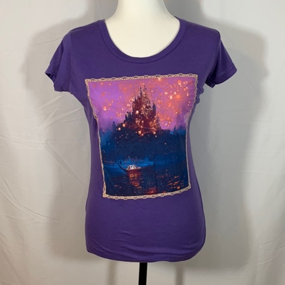 Disney Tops - Disney Tangled Purple T-Shirt